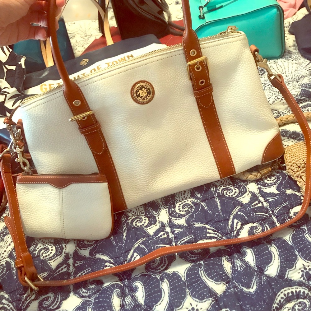 Dooney and Bourke White Purse